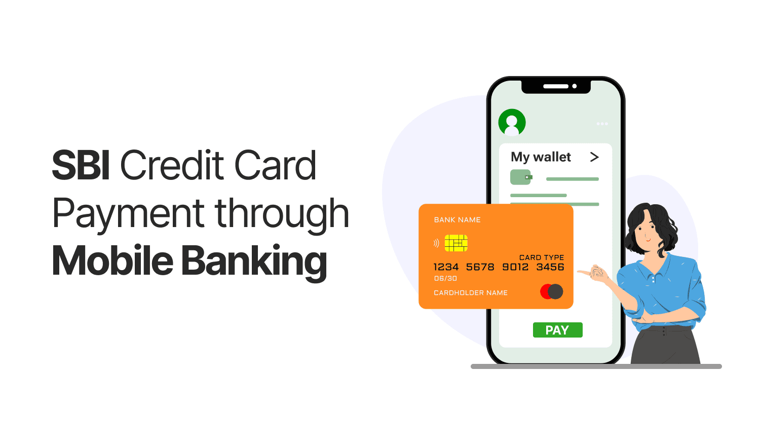 SBI Credit Card Payment through Mobile Banking