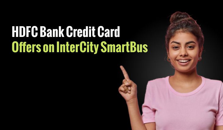HDFC Bank Credit Card Offers on InterCity SmartBus